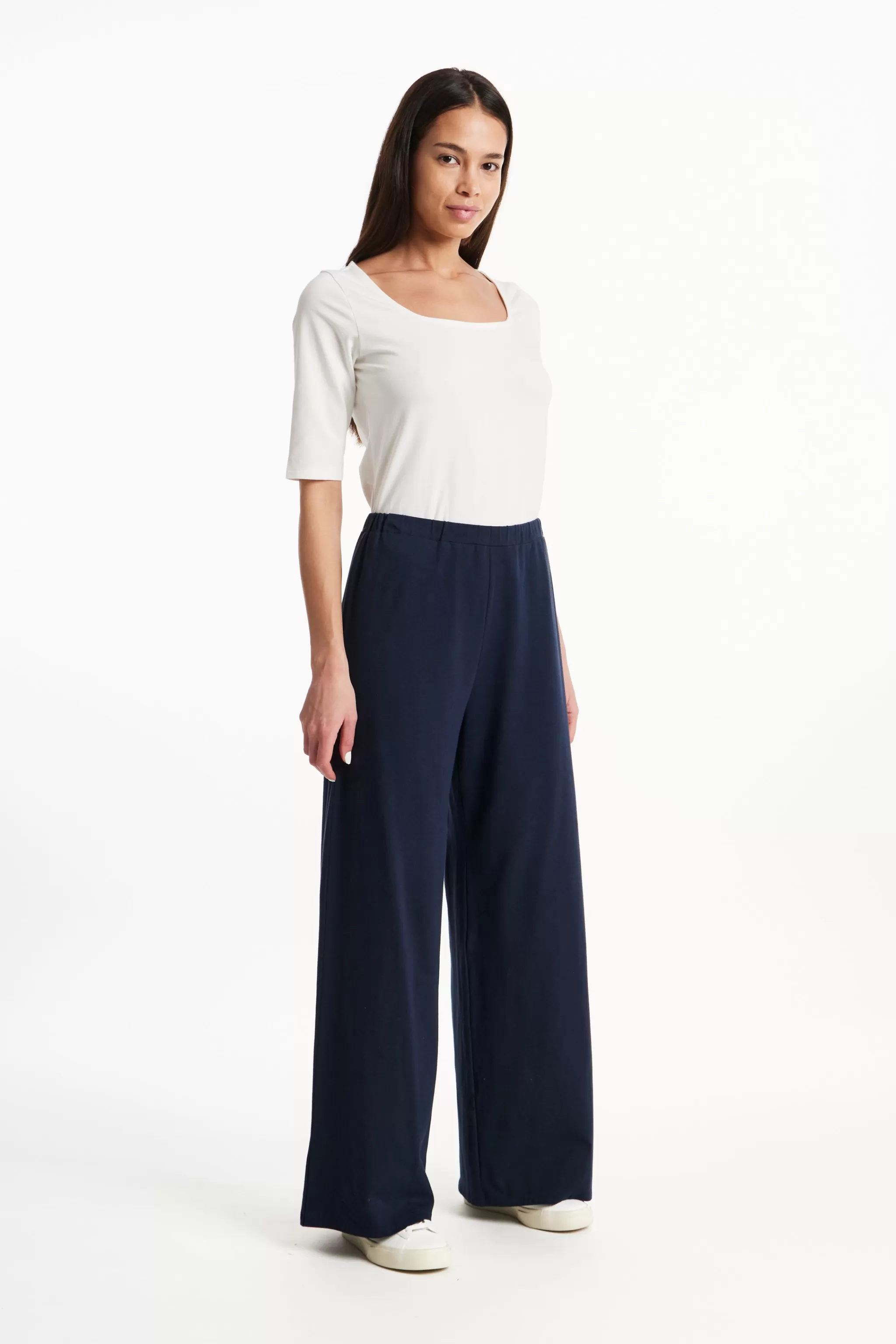 People Tree Trousers & Shorts^Jacinta Trousers In Navy