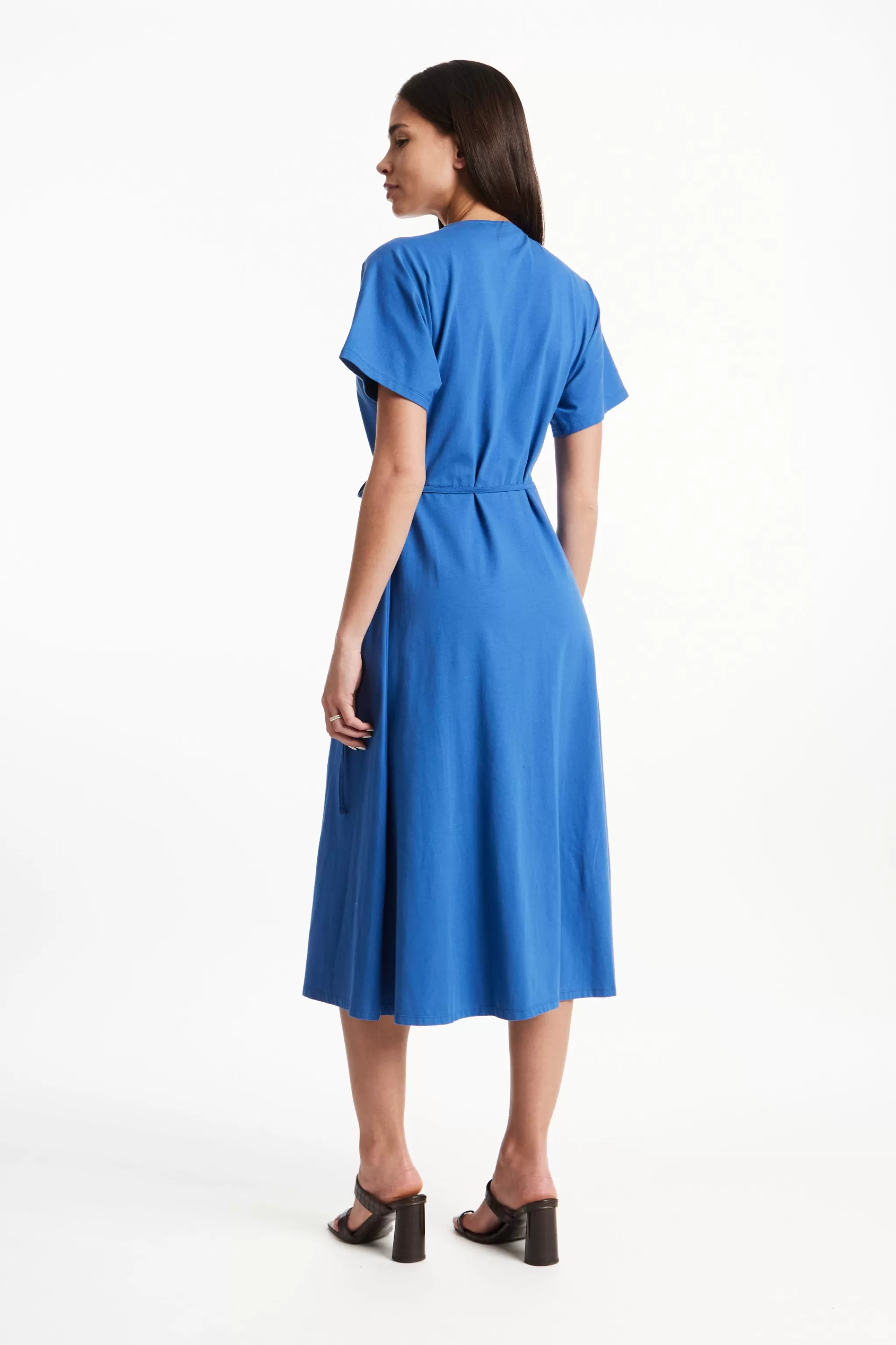 People Tree Dresses^Leora Wrap Dress In Blue