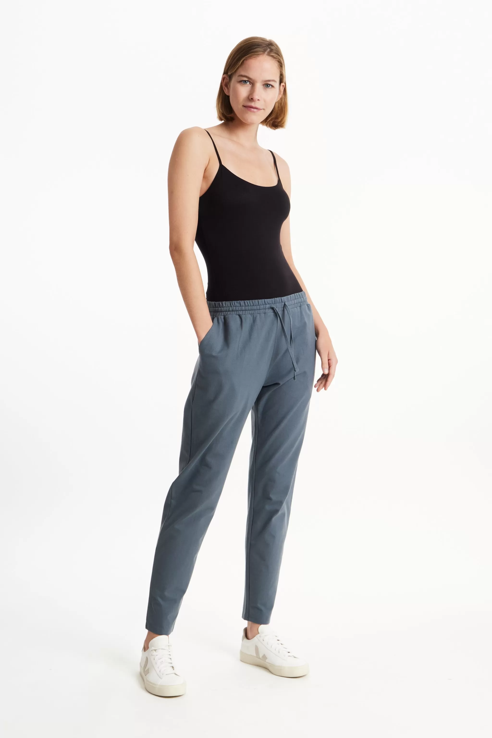 People Tree Essential Foundations | Trousers & Shorts^Sasha Trousers In Dark Grey