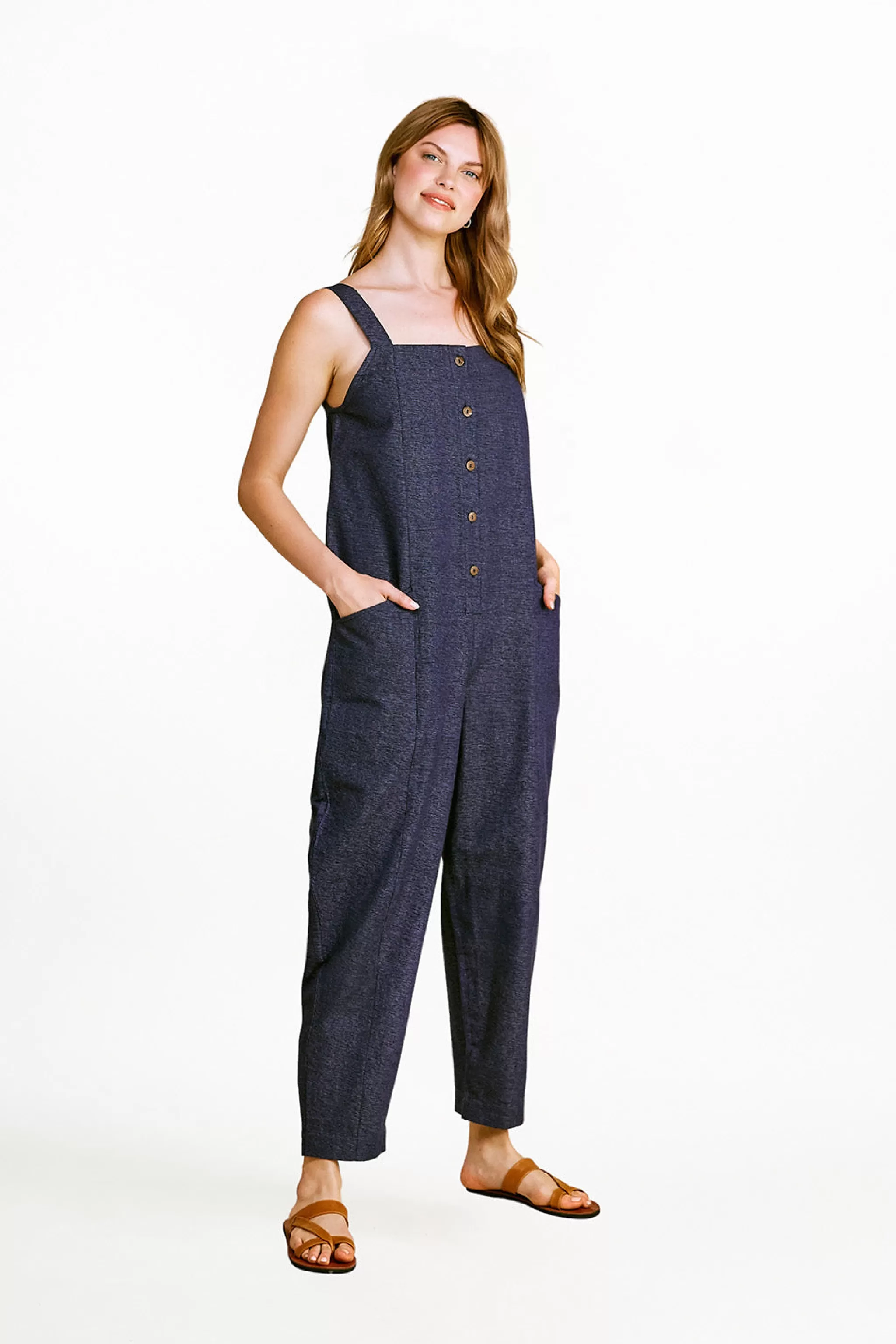 People Tree Jumpsuits & Dungarees^Tessie Jumpsuit In Navy