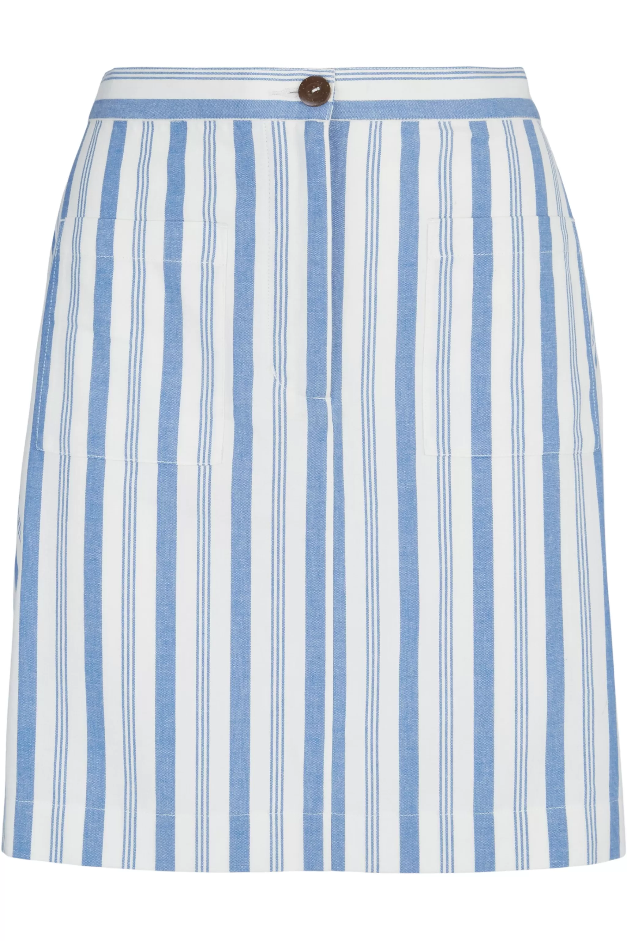 People Tree Skirts^Tica Striped Skirt In Blue Stripe